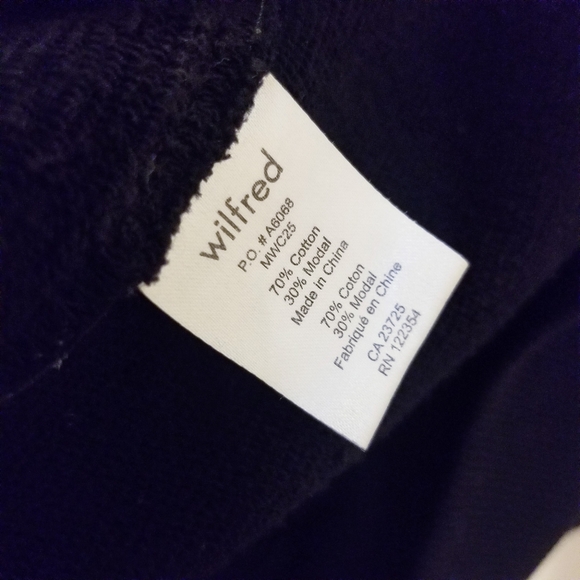 Black Wilfred Aritzia Diderot Cardigan Sweater XS - Picture 8 of 8